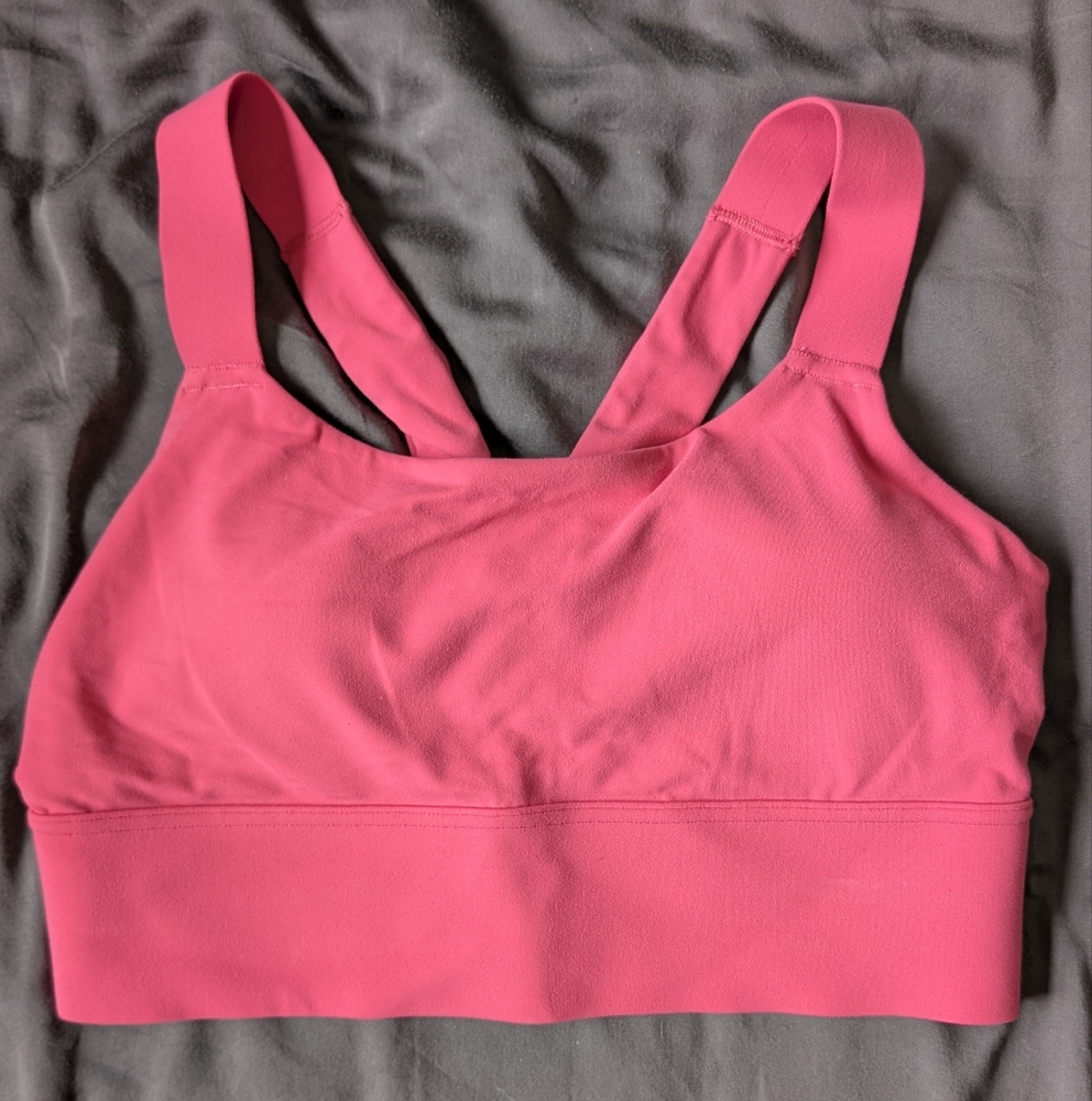 Athleta Sports Bra - Coral Pink